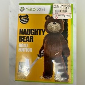 XBOX 360 Naughty Bear Gold Edition*COMPLETE